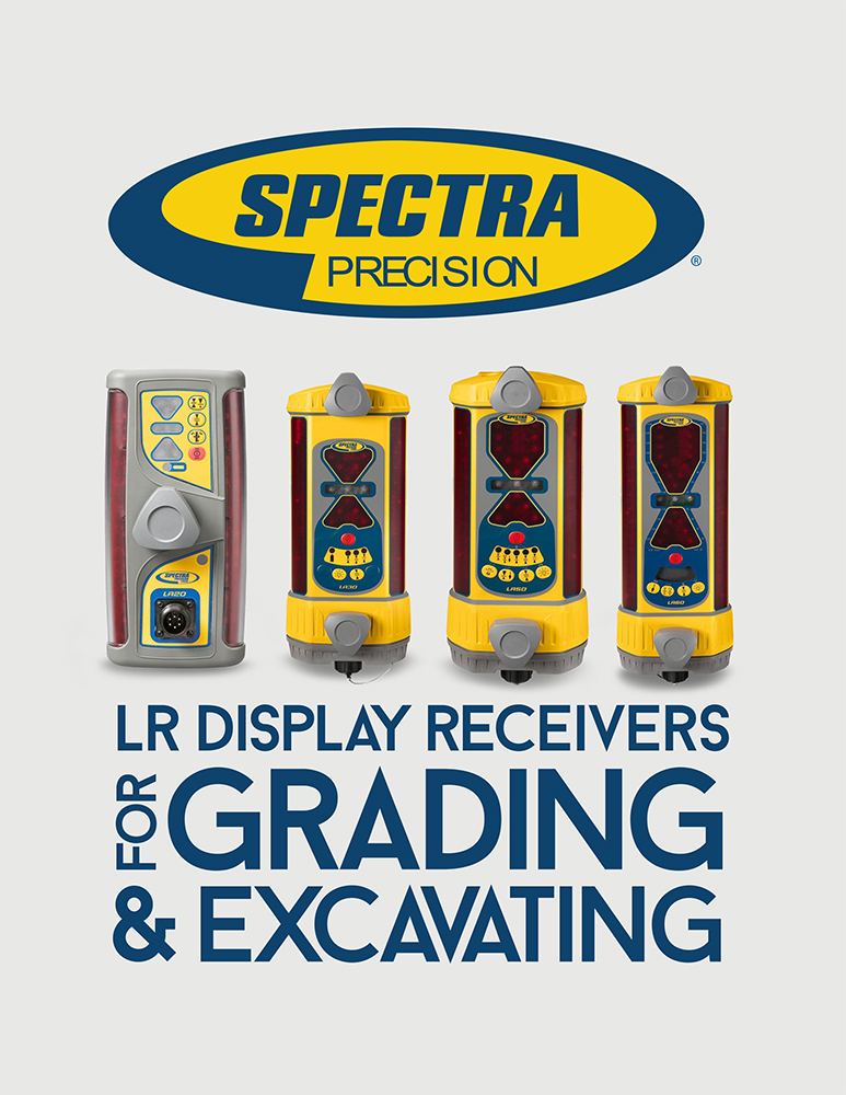 Spectra Precision LR Series Machine Display Receivers - Page 1